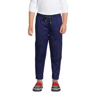 Boys Athletic Tech Fleece Sweat Pants-Brilliant Corbal-M(8)